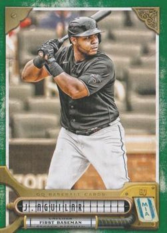 2022 Topps Gypsy Queen #290 Green