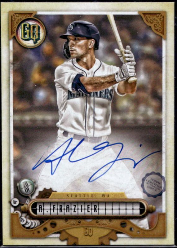Adam Frazier 2022 Topps Gypsy Queen #GQA-AF GQ Autographs RAW
