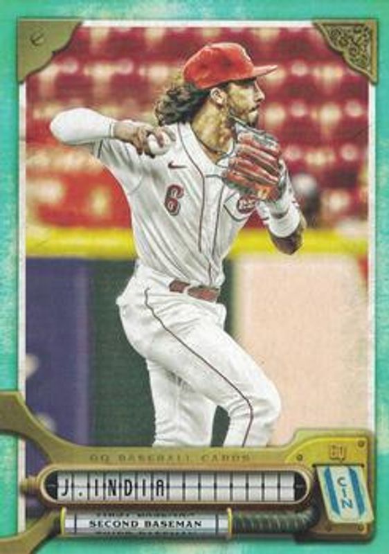 Jonathan India 2022 Topps Gypsy Queen #34 Turquoise /199 RAW