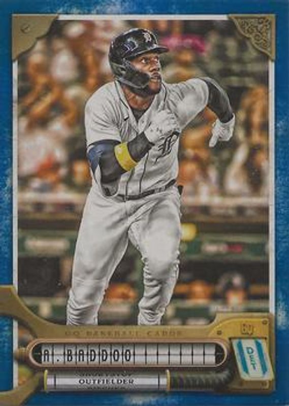 Akil Baddoo 2022 Topps Gypsy Queen #268 Indigo /250 RAW