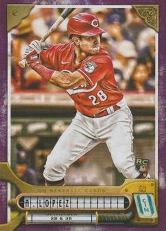 2022 Topps Gypsy Queen #92 Mauve /75