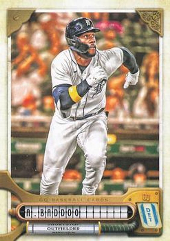 Akil Baddoo 2022 Topps Gypsy Queen #268 Base RAW