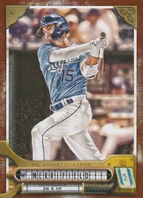 Whit Merrifield 2022 Topps Gypsy Queen #120 Burnt Umber /399 RAW
