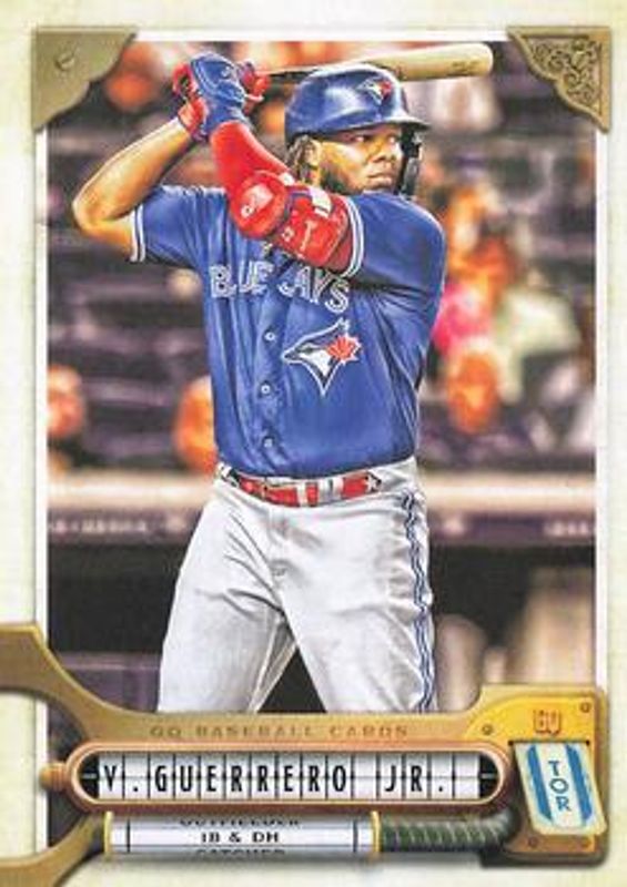 Aaron Judge / Bobby Witt Jr. / Vladimir Guerrero Jr. 2022 Topps Gypsy Queen #18 Base RAW