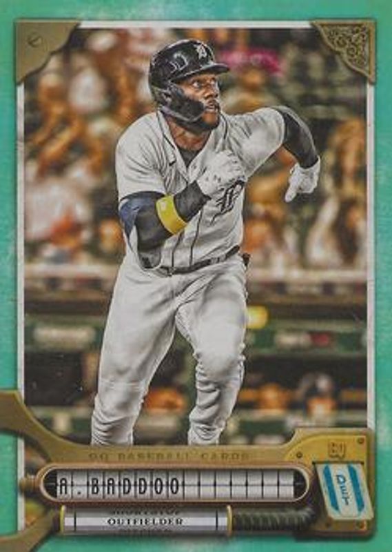 Akil Baddoo 2022 Topps Gypsy Queen #268 Turquoise /199 RAW