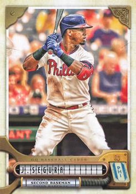 Jean Segura 2022 Topps Gypsy Queen #89 Base RAW