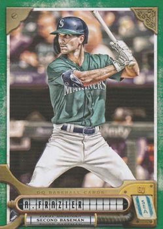 Adam Frazier 2022 Topps Gypsy Queen #176 Green RAW