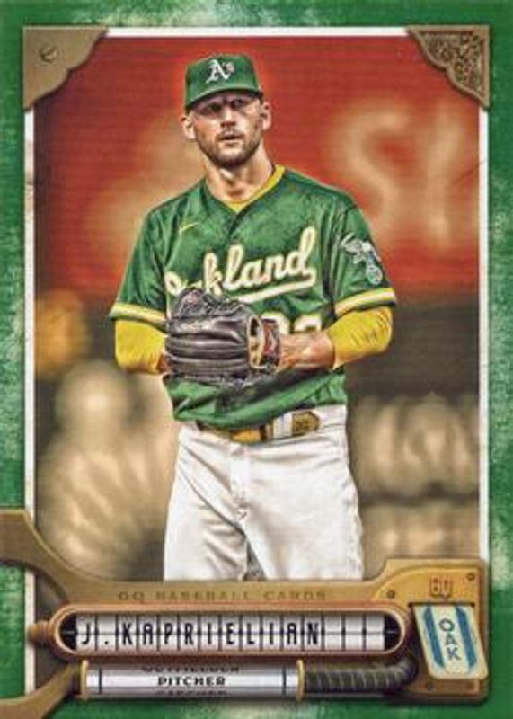 James Kaprielian 2022 Topps Gypsy Queen #270 Green RAW