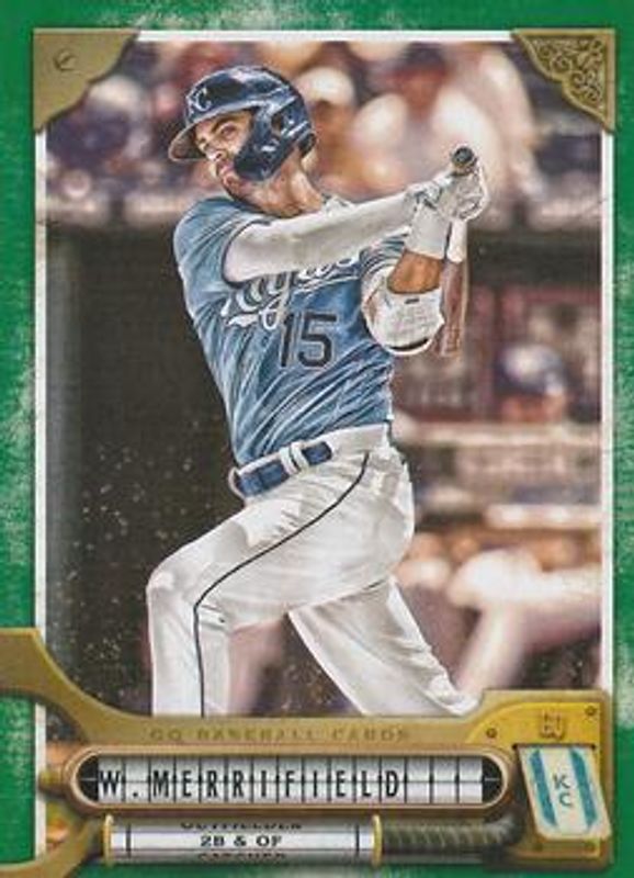 Whit Merrifield 2022 Topps Gypsy Queen #120 Green RAW