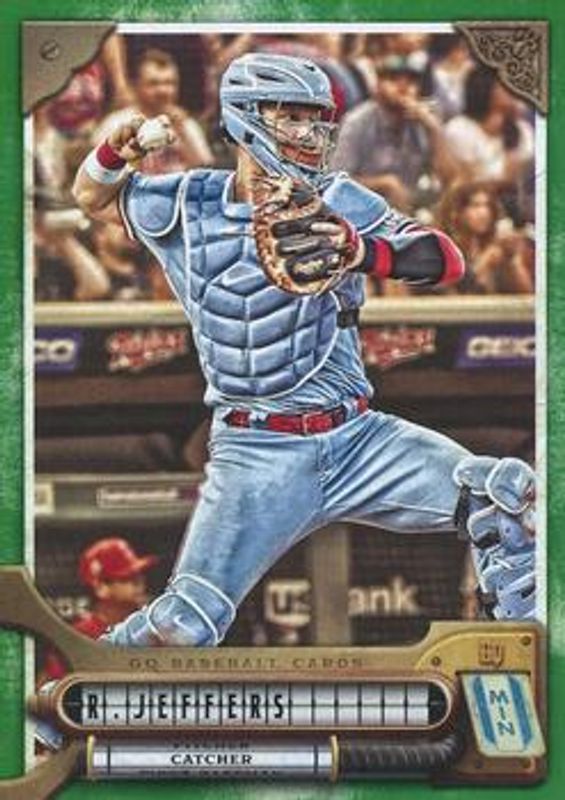 Ryan Jeffers 2022 Topps Gypsy Queen #265 Green RAW