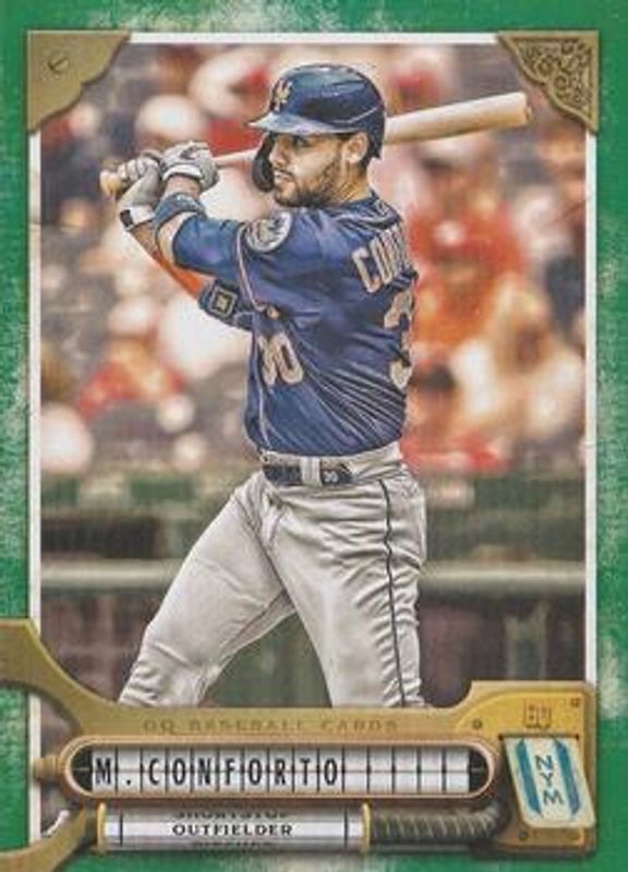 Michael Conforto 2022 Topps Gypsy Queen #100 Green RAW