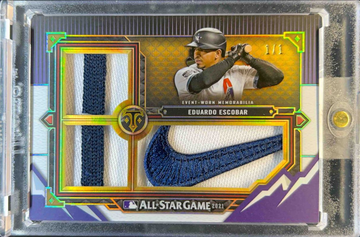 2022 Topps Triple Threads #ASNLP-EE All-Star Nike Logo Patch /1