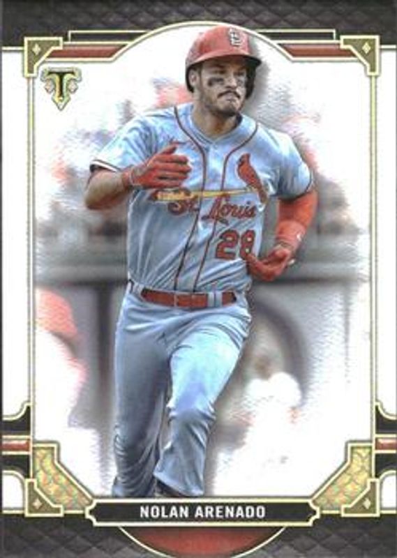 Nolan Arenado 2022 Topps Triple Threads #36 Base RAW
