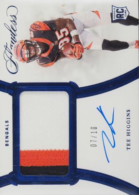 2020 Flawless #RPA-THI Rookie Patch Auto - Sapphire /10