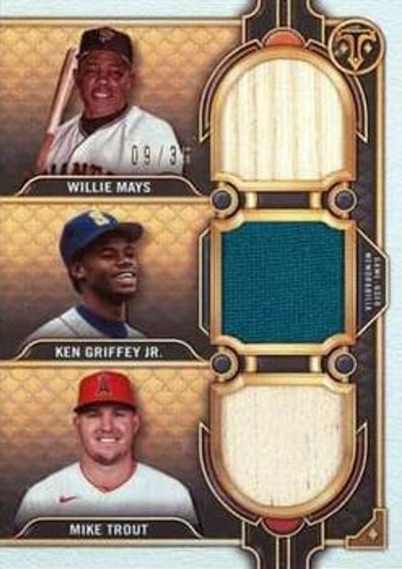 2022 Topps Triple Threads #RCC-MGT Relics Combos /36
