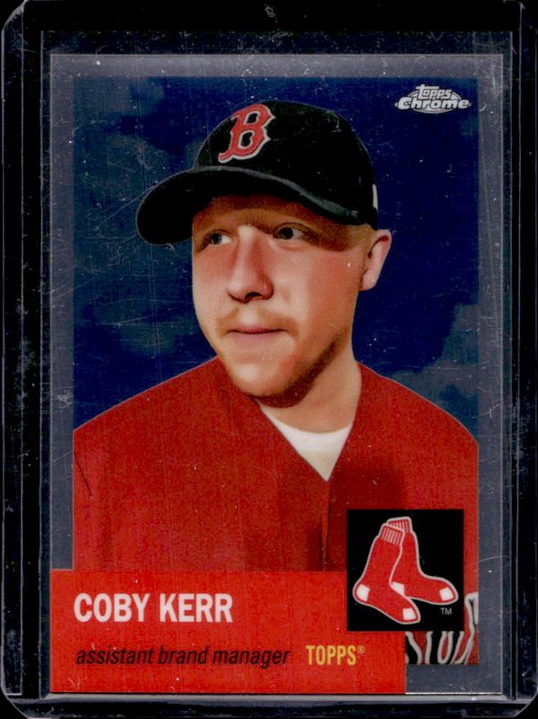 Coby Kerr 2022 Topps Chrome Platinum Anniversary #EMP-CK 1953 Topps Employee Super Short Prints RAW