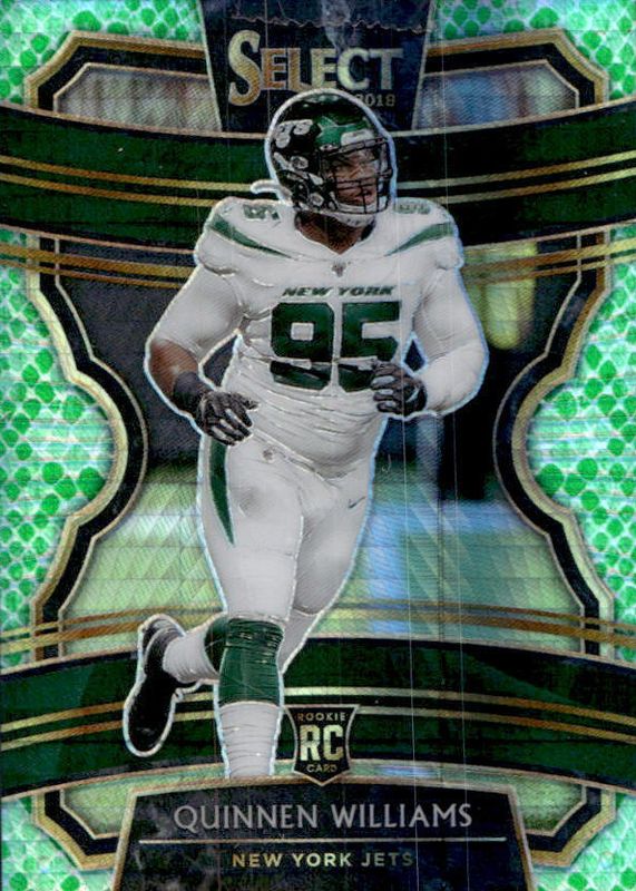 Quinnen Williams 2019 Select #79 Concourse Tmall Dragon Scale /88 Rookie RAW
