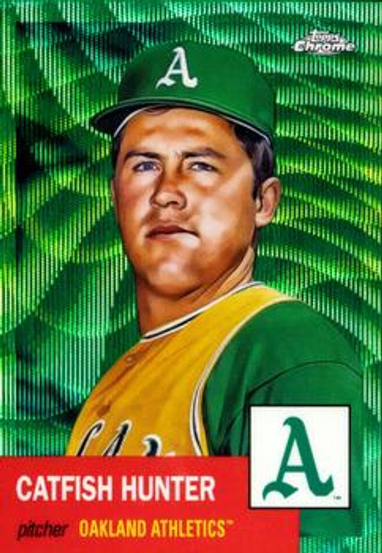 2022 Topps Chrome Platinum Anniversary #269 Green Wave Refractor /99