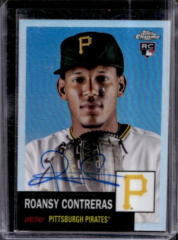 Roansy Contreras 2022 Topps Chrome Platinum Anniversary #CPA-RCO Autographs - Refractor /199 Rookie RAW