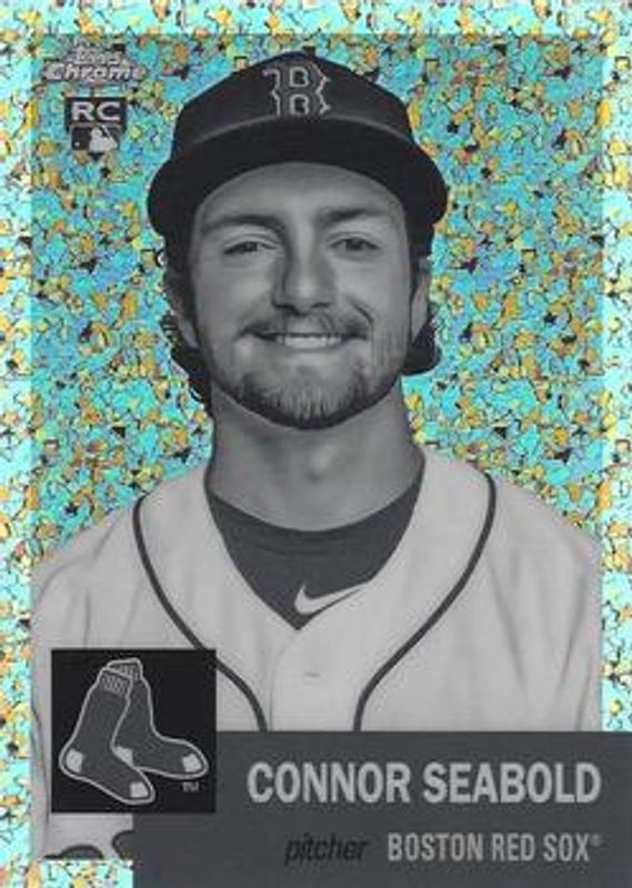 2022 Topps Chrome Platinum Anniversary #330 Black & White Mini Diamond Refractor