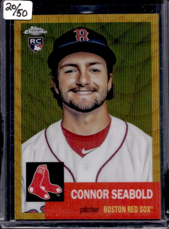 2022 Topps Chrome Platinum Anniversary #330 Gold Wave Refractor /50