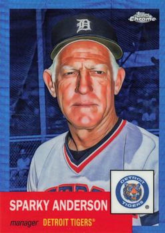 2022 Topps Chrome Platinum Anniversary #487 Blue Prism Refractor