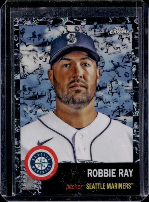 2022 Topps Chrome Platinum Anniversary #326 Platinum Toile Cream Black Refractor /10