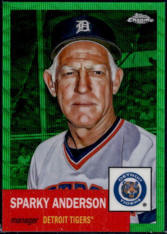 2022 Topps Chrome Platinum Anniversary #487 Green Wave Refractor /99