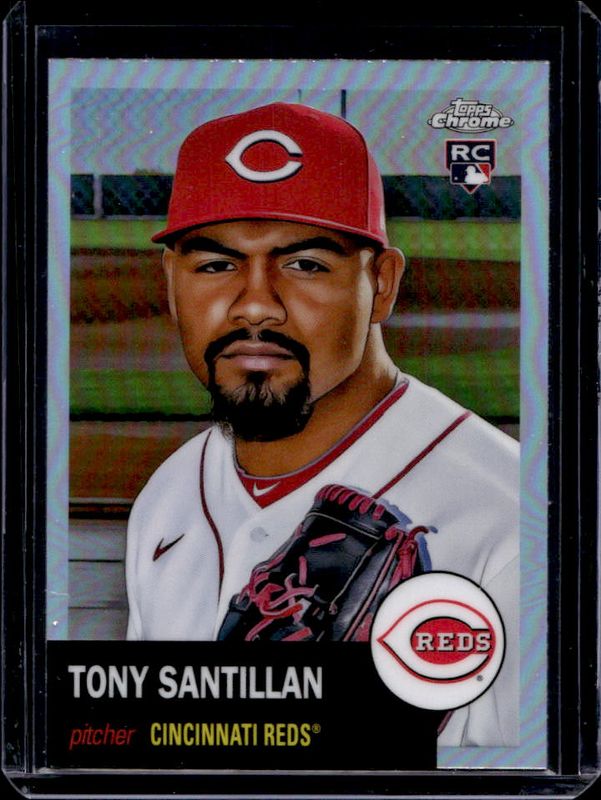Tony Santillan 2022 Topps Chrome Platinum Anniversary #220 Refractor Rookie RAW