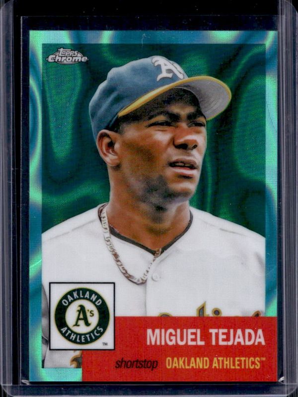 2022 Topps Chrome Platinum Anniversary #206 Aqua Lava Refractor /299
