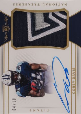 2017 National Treasures #163 Rookie Patch Auto - Holo Gold /10