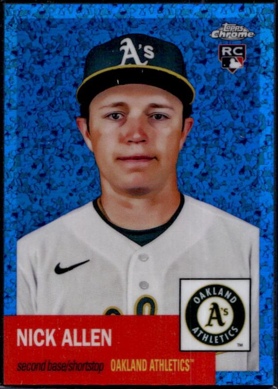 2022 Topps Chrome Platinum Anniversary #235 Blue Mini Diamond Refractor /199