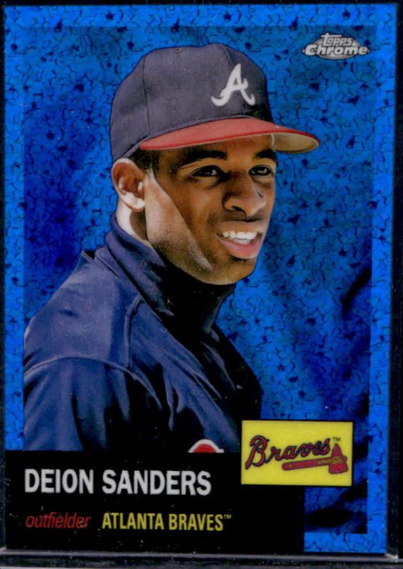 2022 Topps Chrome Platinum Anniversary #217 Blue Mini Diamond Refractor /199