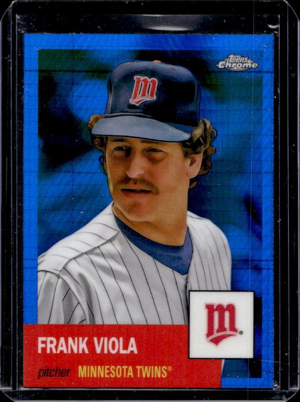 2022 Topps Chrome Platinum Anniversary #445 Blue Prism Refractor