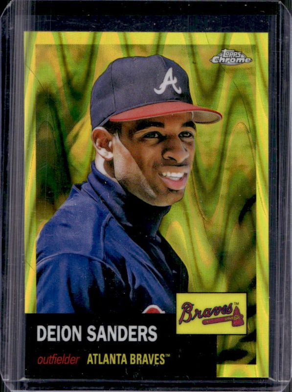 2022 Topps Chrome Platinum Anniversary #217 Yellow RayWave Refractor /250