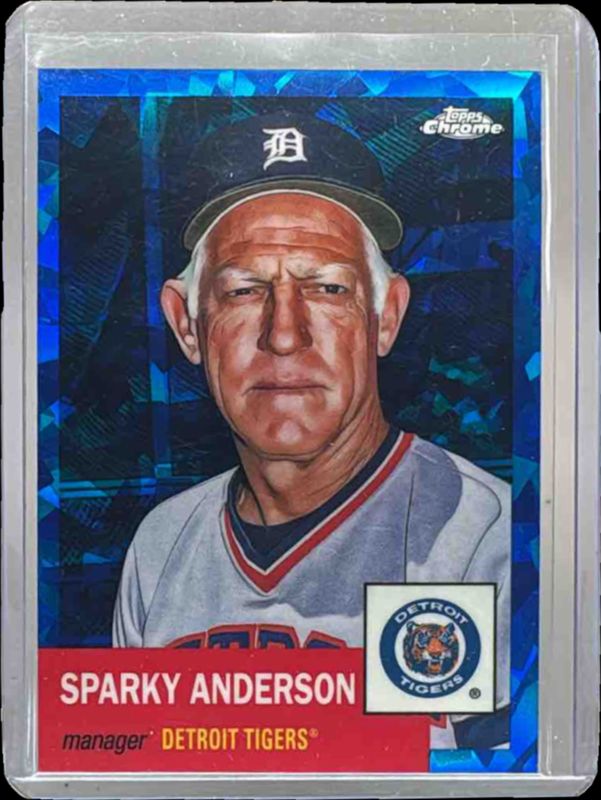 2022 Topps Chrome Platinum Anniversary #487 Blue Atomic Refractor /100