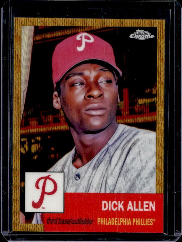 2022 Topps Chrome Platinum Anniversary #283 Gold Wave Refractor /50