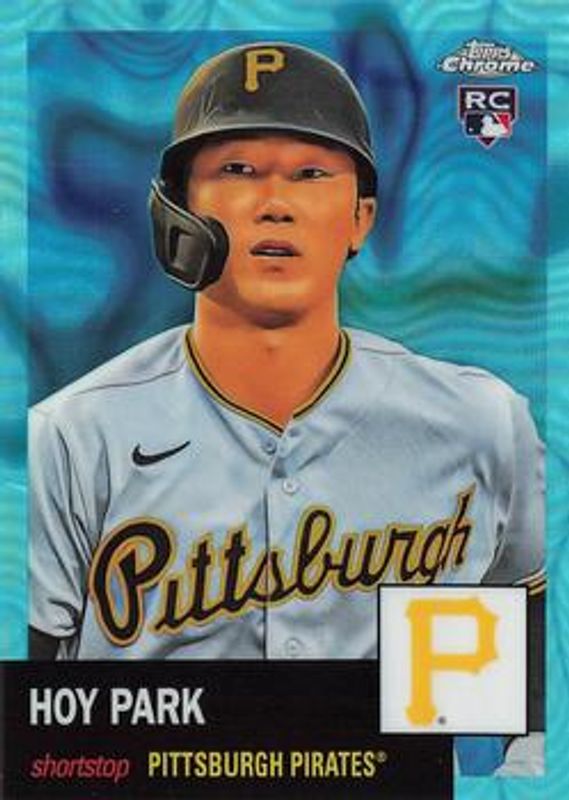 Hoy Park 2022 Topps Chrome Platinum Anniversary #306 Aqua Lava Refractor /299 Rookie RAW