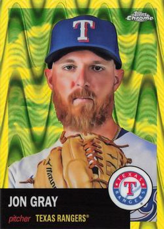 2022 Topps Chrome Platinum Anniversary #274 Yellow RayWave Refractor /250