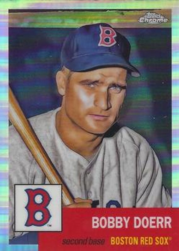 Bobby Doerr 2022 Topps Chrome Platinum Anniversary #212 Refractor RAW