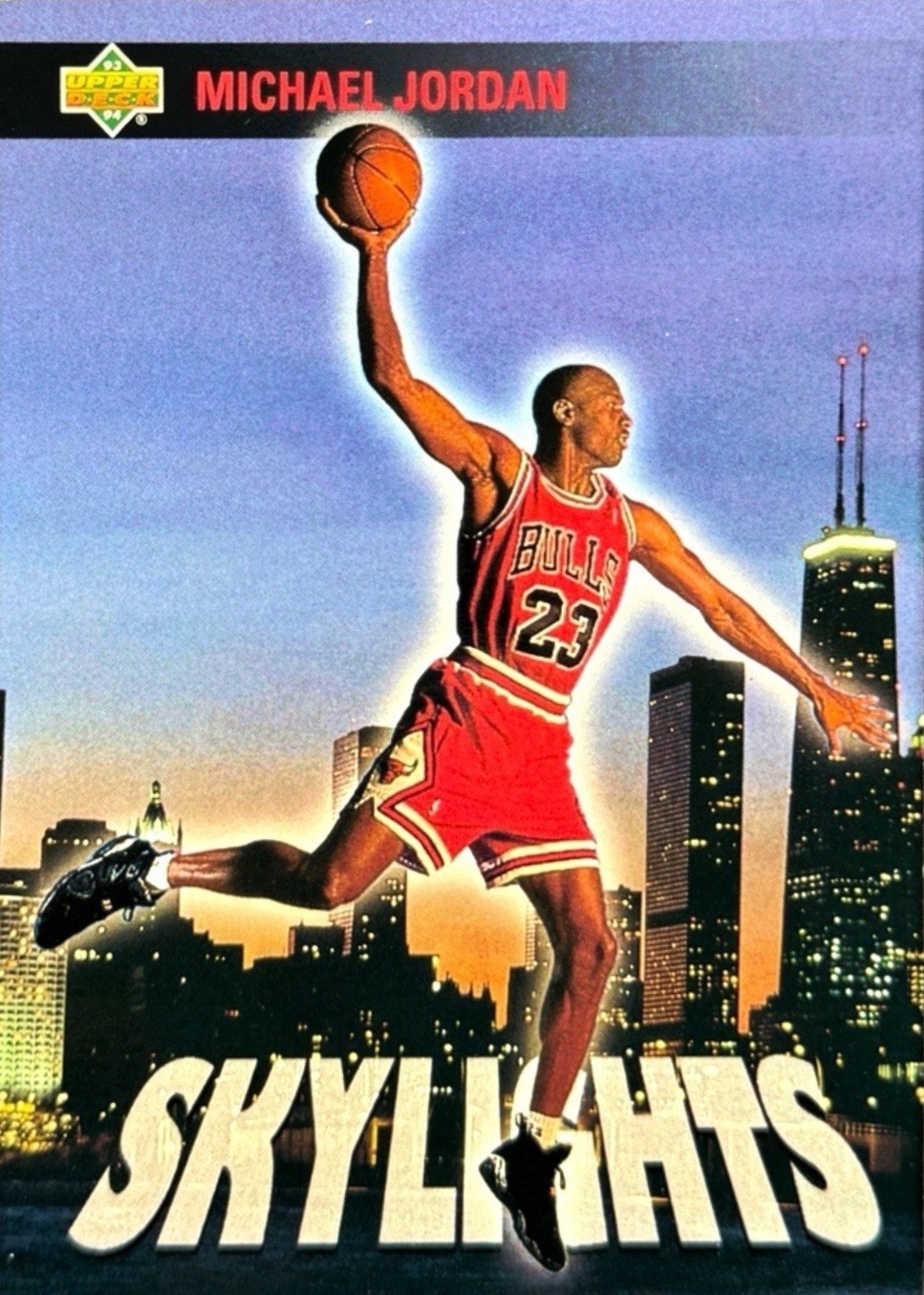 Michael Jordan 1993 Upper Deck #466 Skylights Price Guide - Sports
