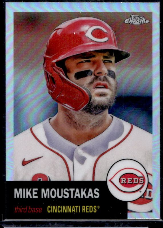 Mike Moustakas 2022 Topps Chrome Platinum Anniversary #198 Refractor RAW