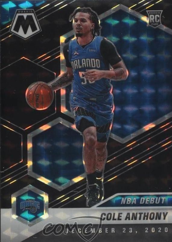 2020 Mosaic #268 NBA Debut - Black /1