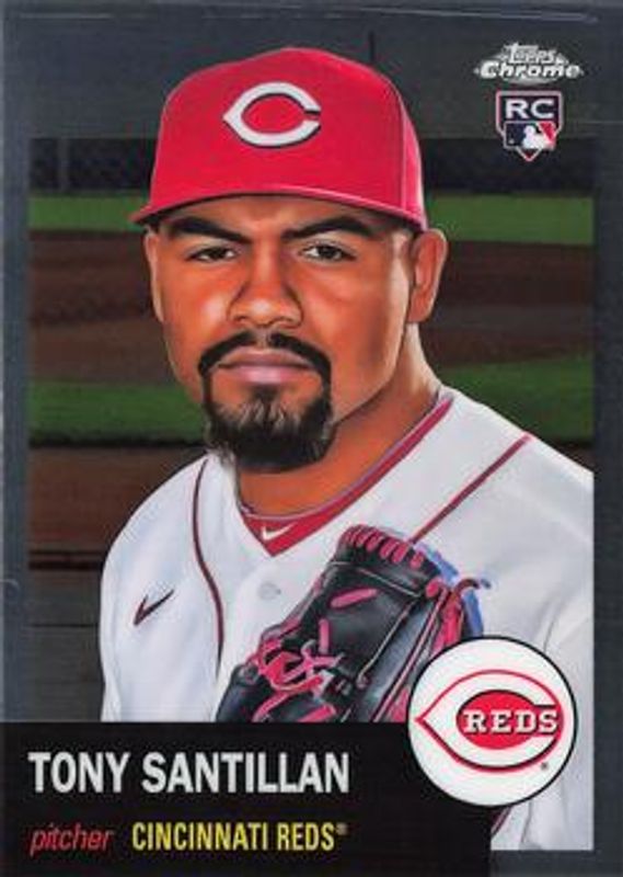 Tony Santillan 2022 Topps Chrome Platinum Anniversary #220 Base Rookie RAW