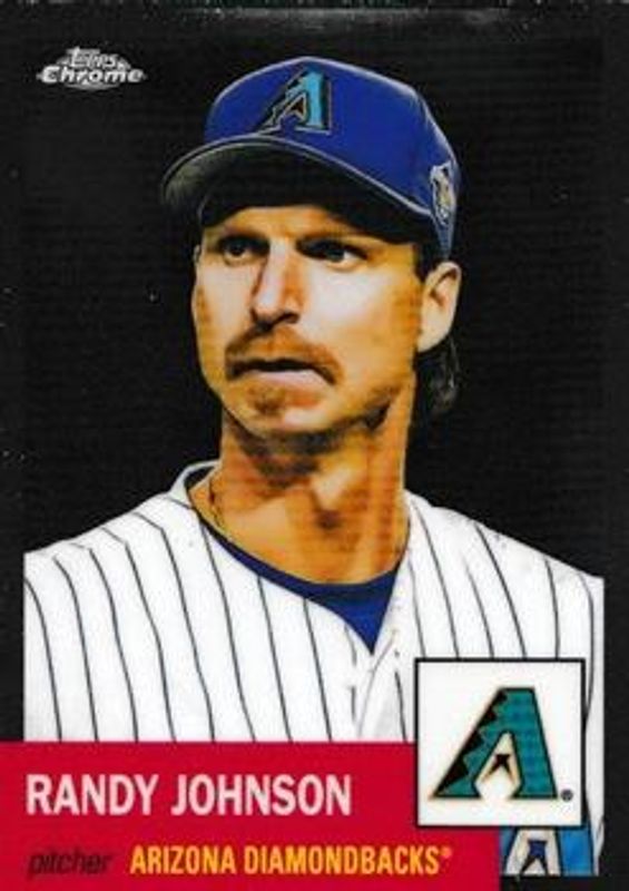 Randy Johnson 2022 Topps Chrome Platinum Anniversary #454 Base RAW