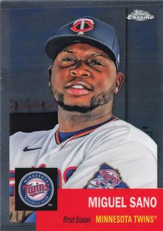 Miguel Sano 2022 Topps Chrome Platinum Anniversary #357 Base RAW