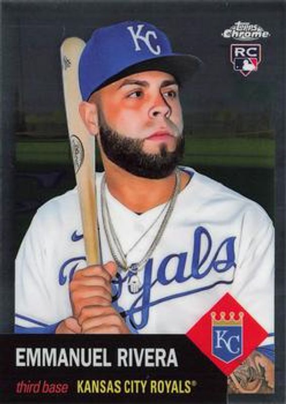 Emmanuel Rivera 2022 Topps Chrome Platinum Anniversary #304 Base RAW