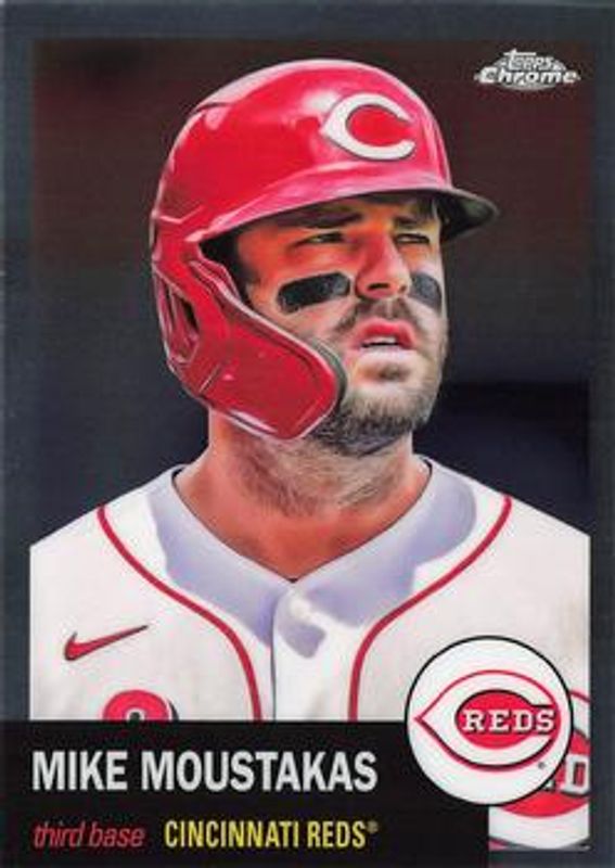 Mike Moustakas 2022 Topps Chrome Platinum Anniversary #198 Base RAW