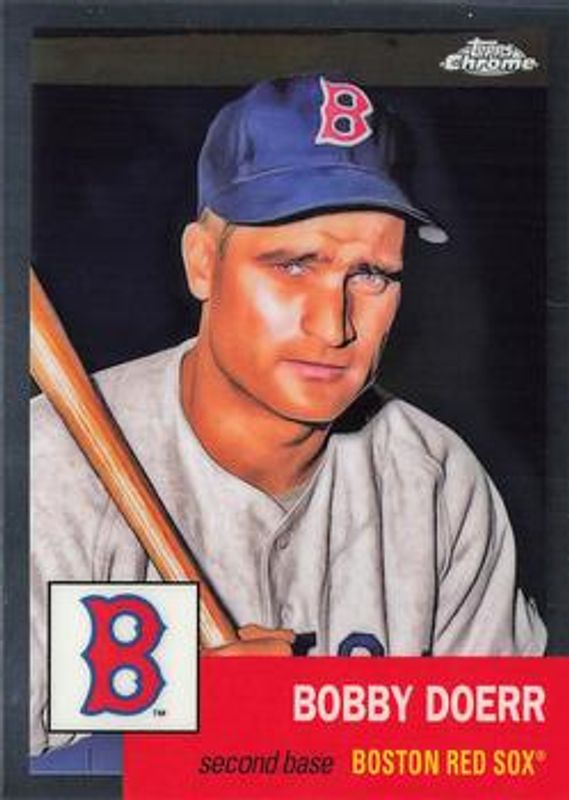 Bobby Doerr 2022 Topps Chrome Platinum Anniversary #212 Base RAW