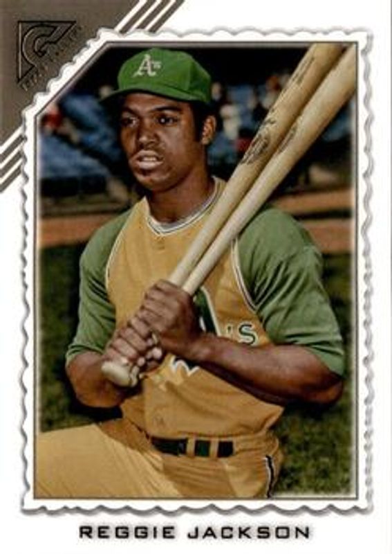 Reggie Jackson 2022 Topps Gallery #92 Base RAW